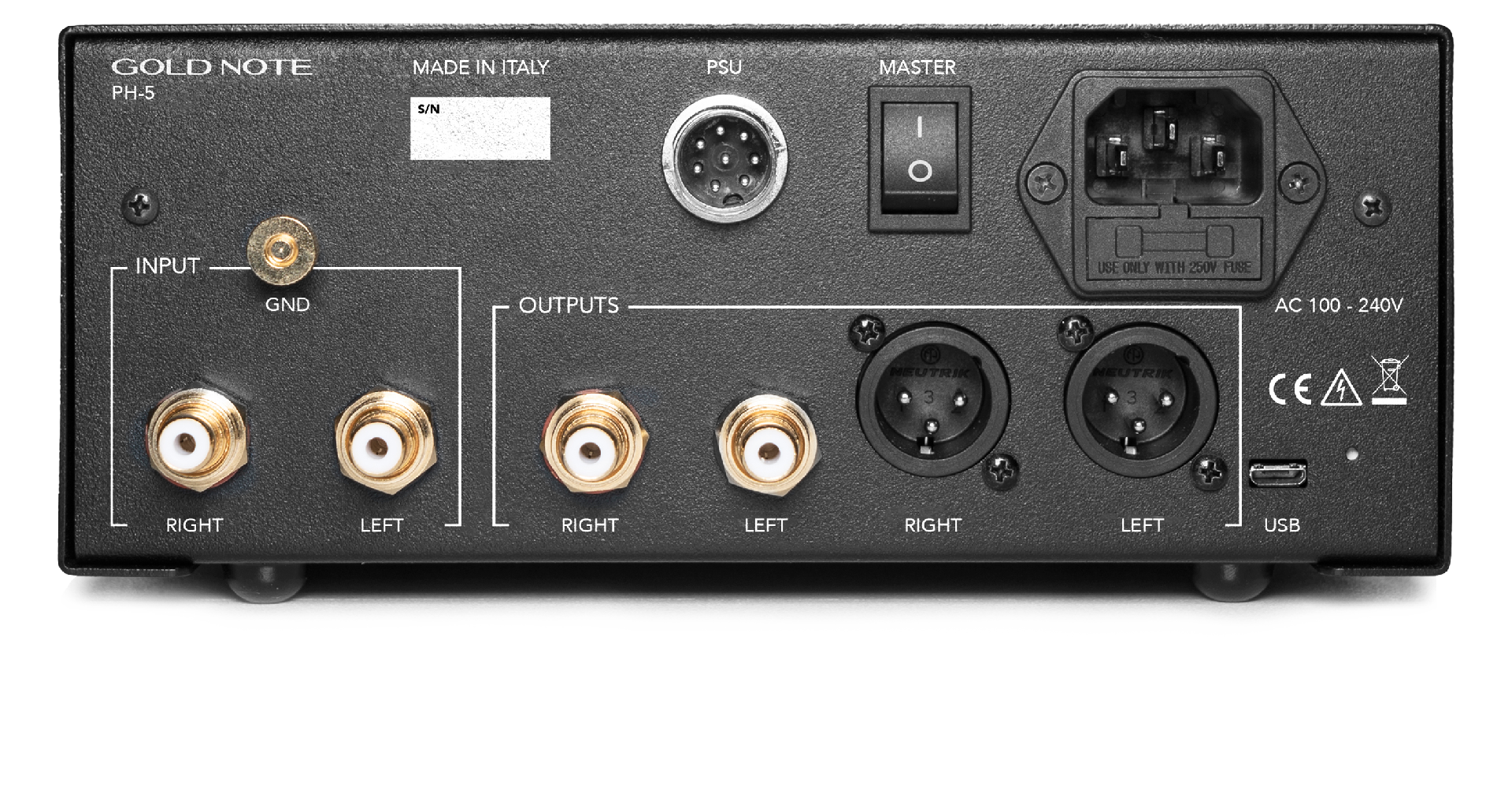 Gold Note PH-5 - Preamplificatore Phono - PRONTA CONSEGNA