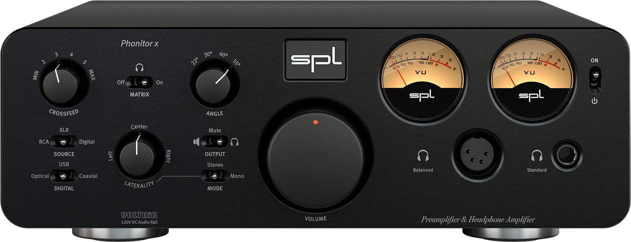 SPL Phonitor X – Stereo-Vorverstärker und Kopfhörerverstärker – optionaler DAC