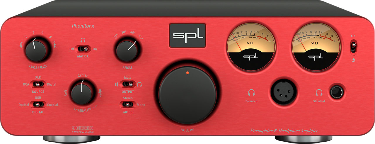 SPL Phonitor X – Stereo-Vorverstärker und Kopfhörerverstärker – optionaler DAC