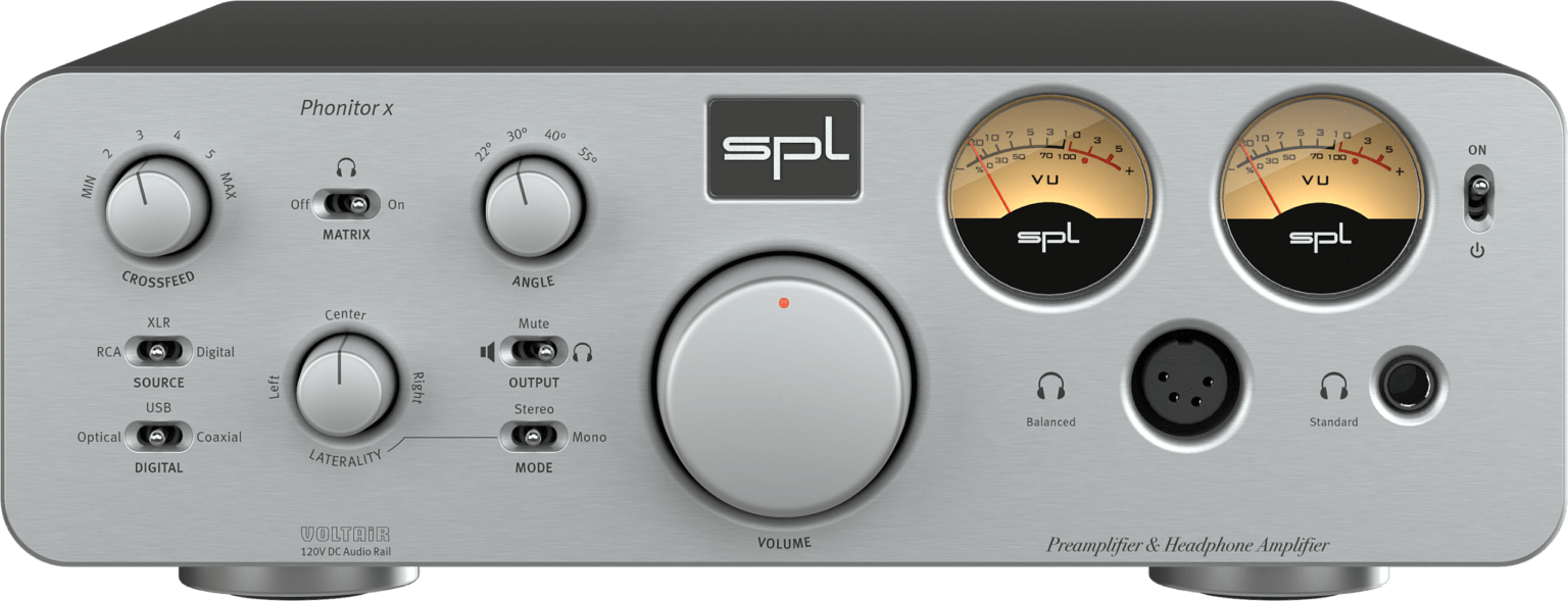 SPL Phonitor X – Stereo-Vorverstärker und Kopfhörerverstärker – optionaler DAC