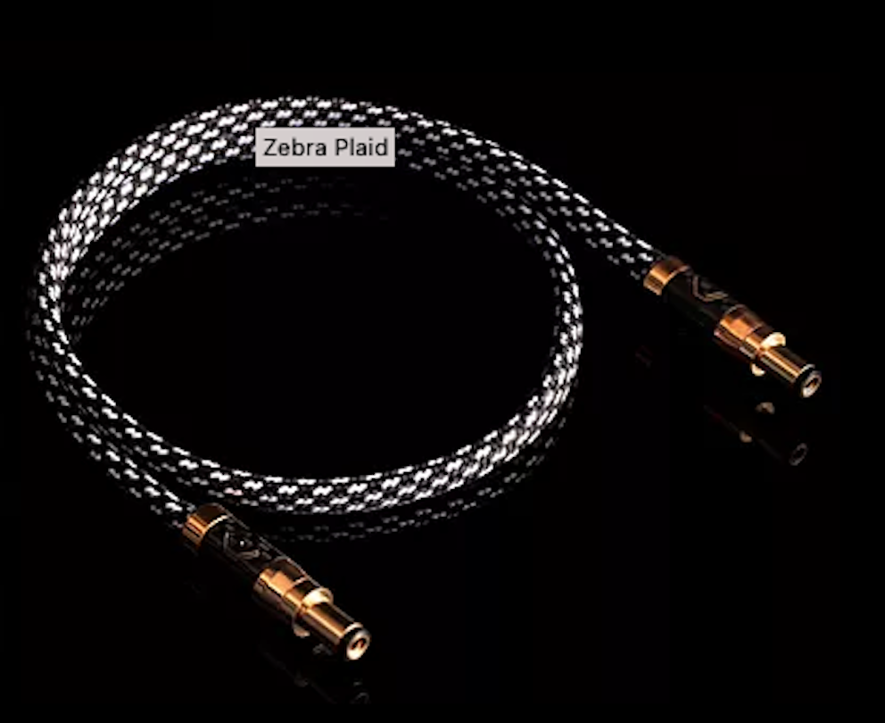 Silent Angel BASTEI Zebra Plaid – 12V Upgrade-Kabel für Forester F2 – RESERVIERBAR