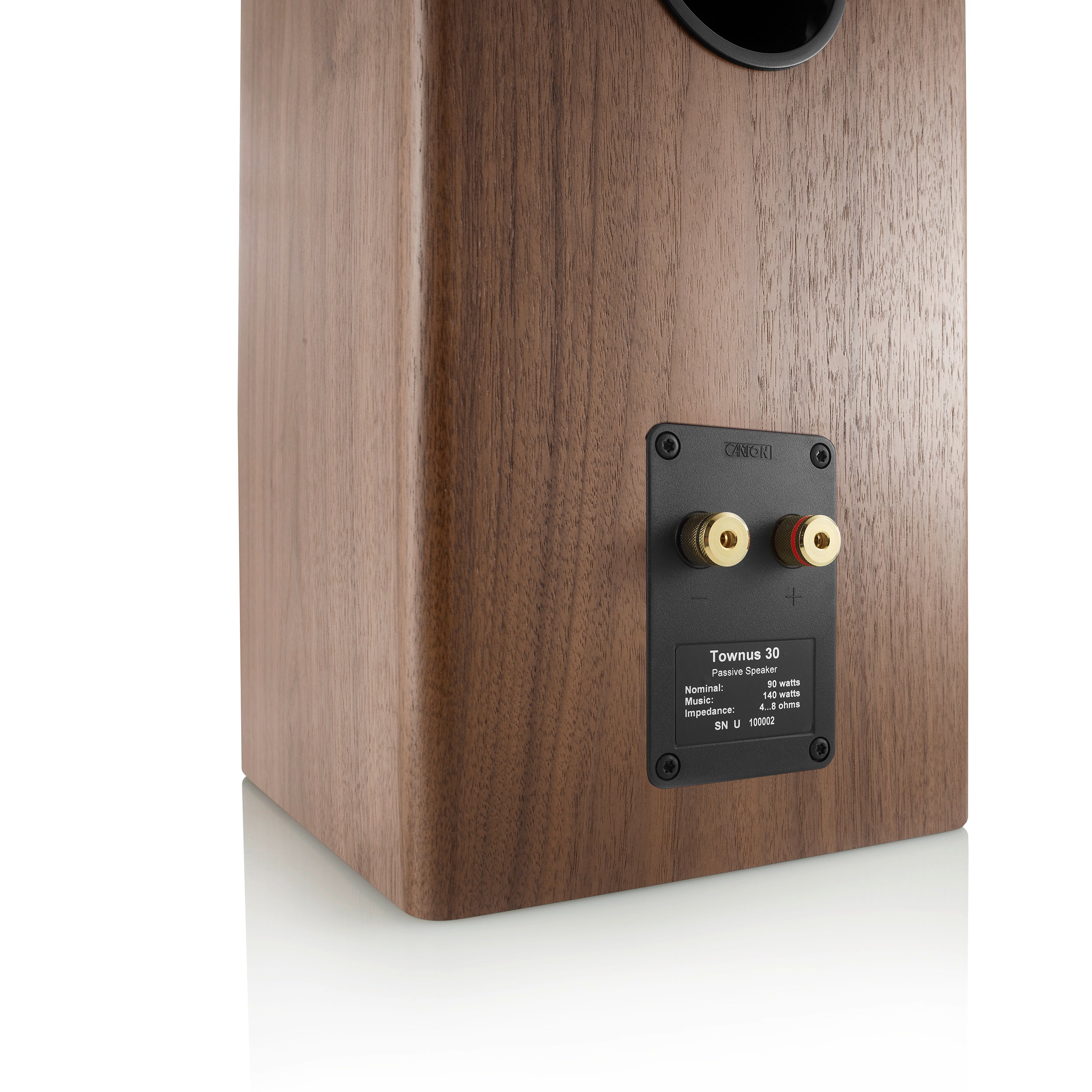Canton Townus 30 - Coppia di diffusori da stand noce