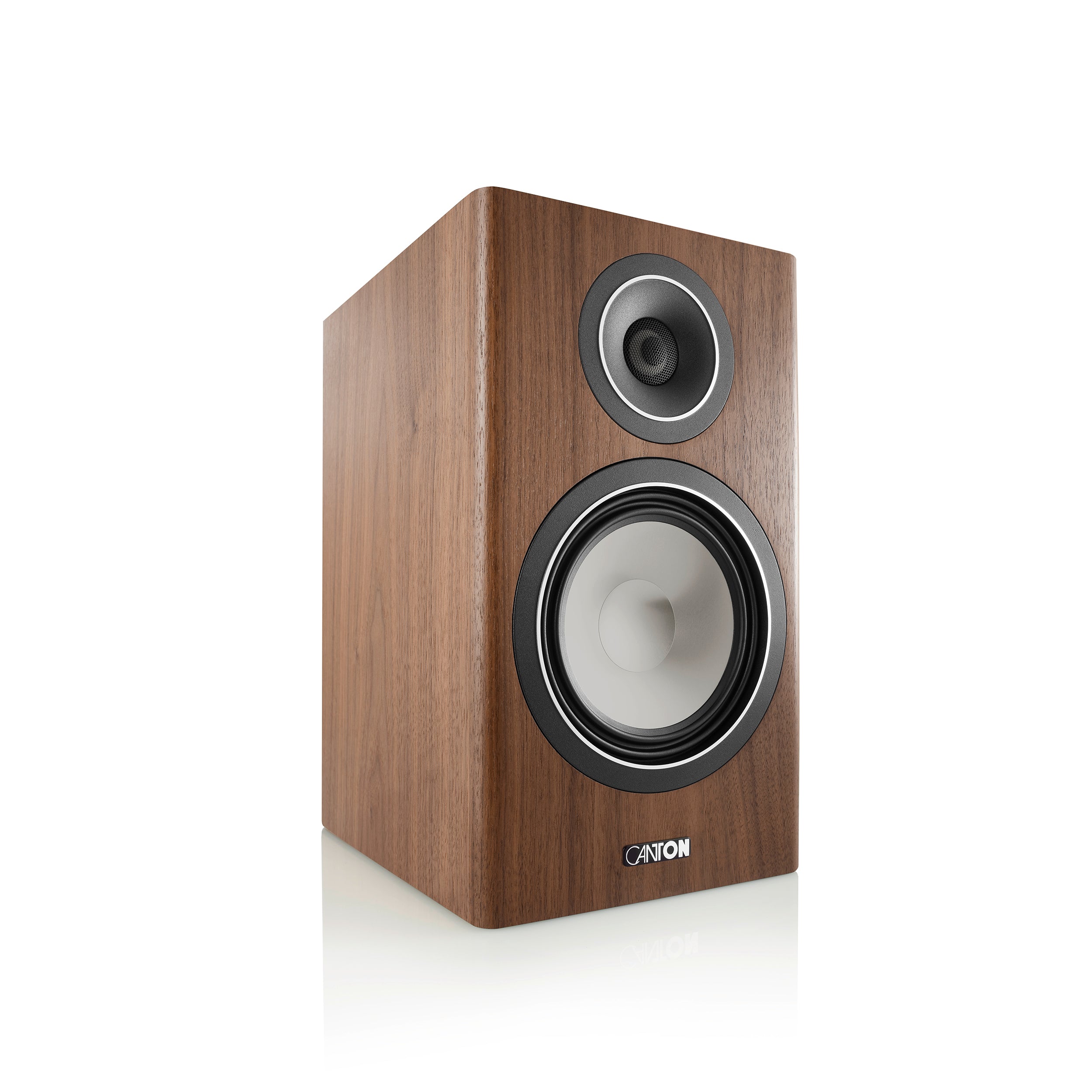 Canton Townus 30 - Coppia di diffusori da stand noce