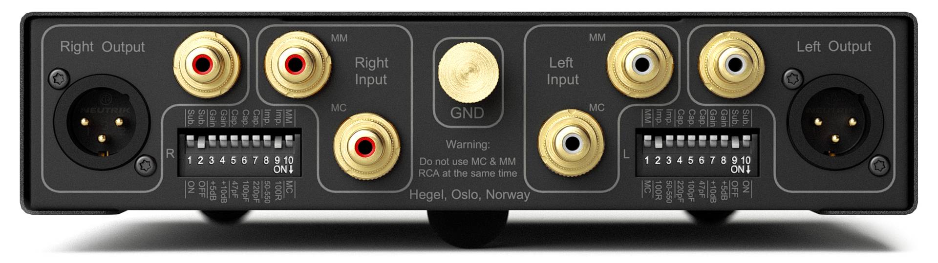 Hegel V10 - Phono Preamplifier