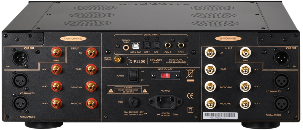 Advance Paris X-P1200 - Preamplificatore