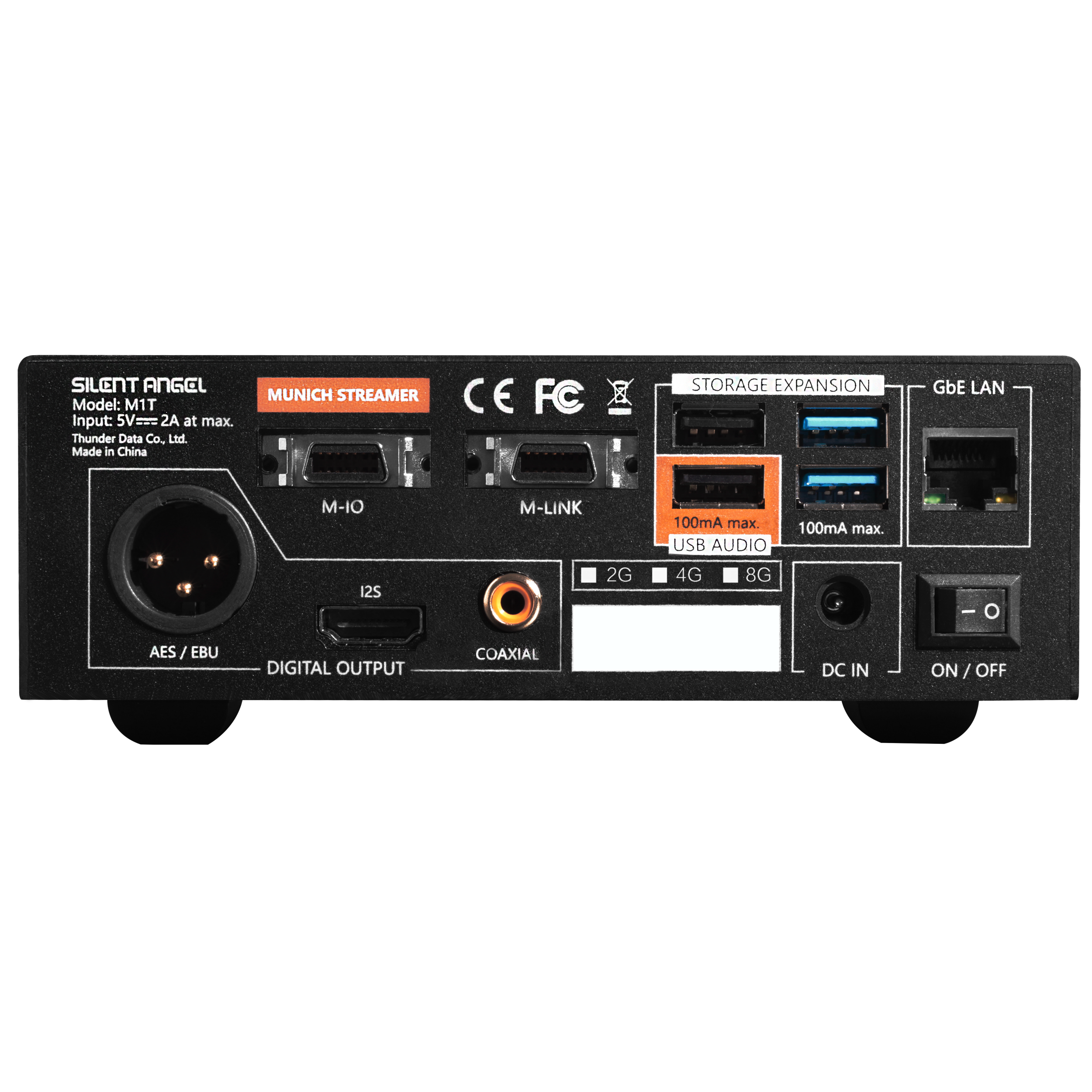 Silent Angel Munich M1T – Audio Transport Streamer – Roon Endpoint