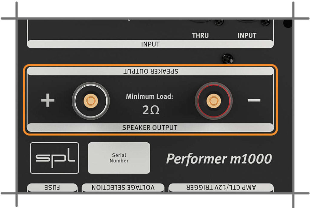 SPL PERFORMER M1000 - Mono Power Amplifier