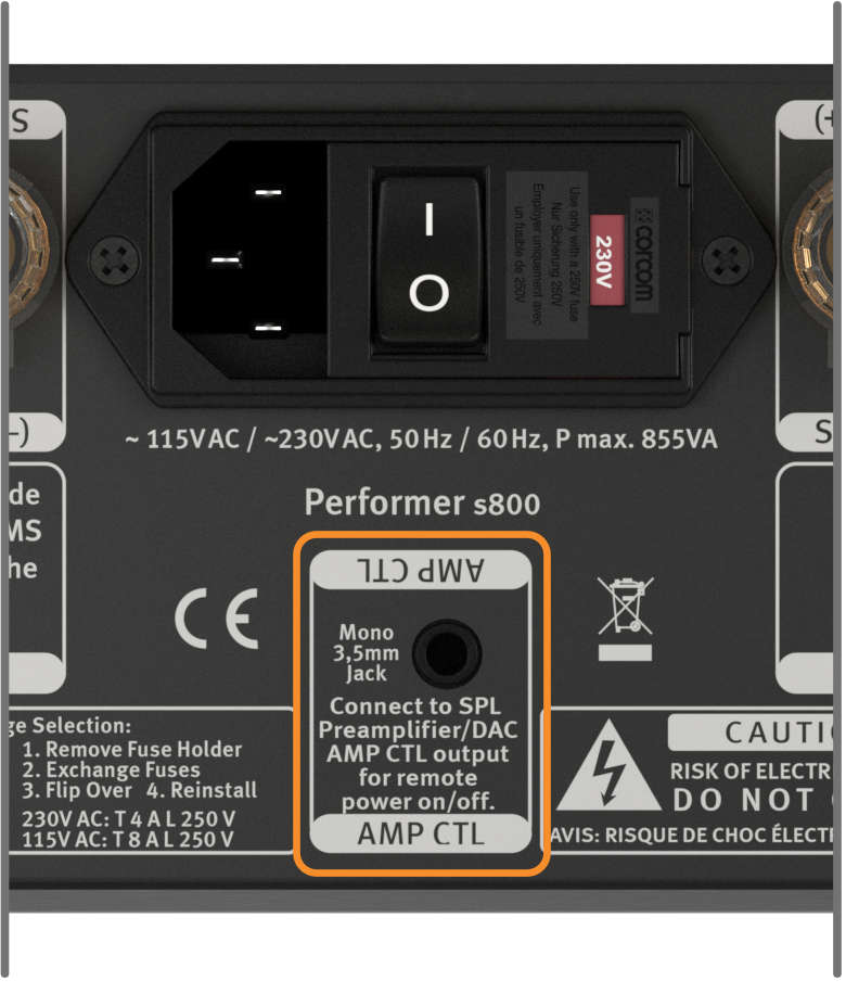 SPL PERFORMER S800 - Power Amplifier