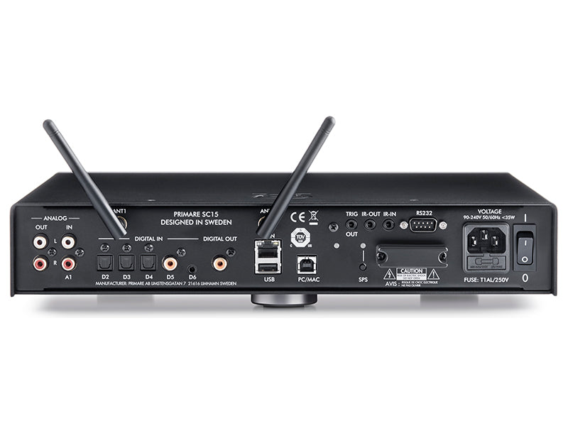 Primare SC15 Prisma – Netzwerk-Audio-Vorverstärker und Player