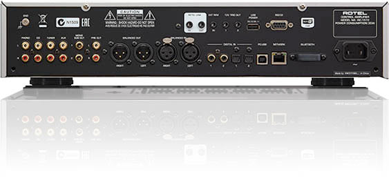 Preamplificatore Rotel RC-1572 connessioni