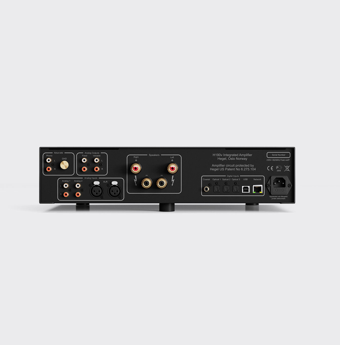 Hegel H190V - Amplificatore con streamer integrato