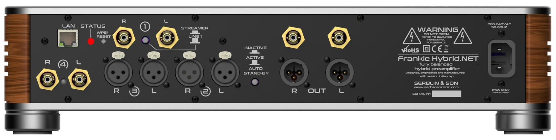 Serblin & Son Frankie hybrid preamplifier - Preamplificatore ibrido - PRONTA CONSEGNA