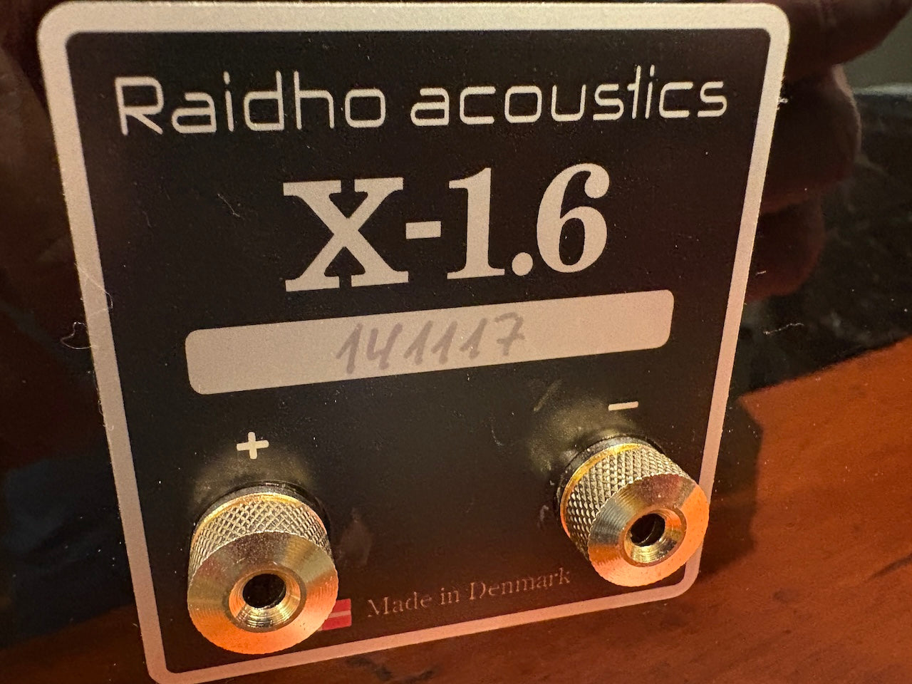 Raidho acoustics X-1.6 diffusori da stand - USATO