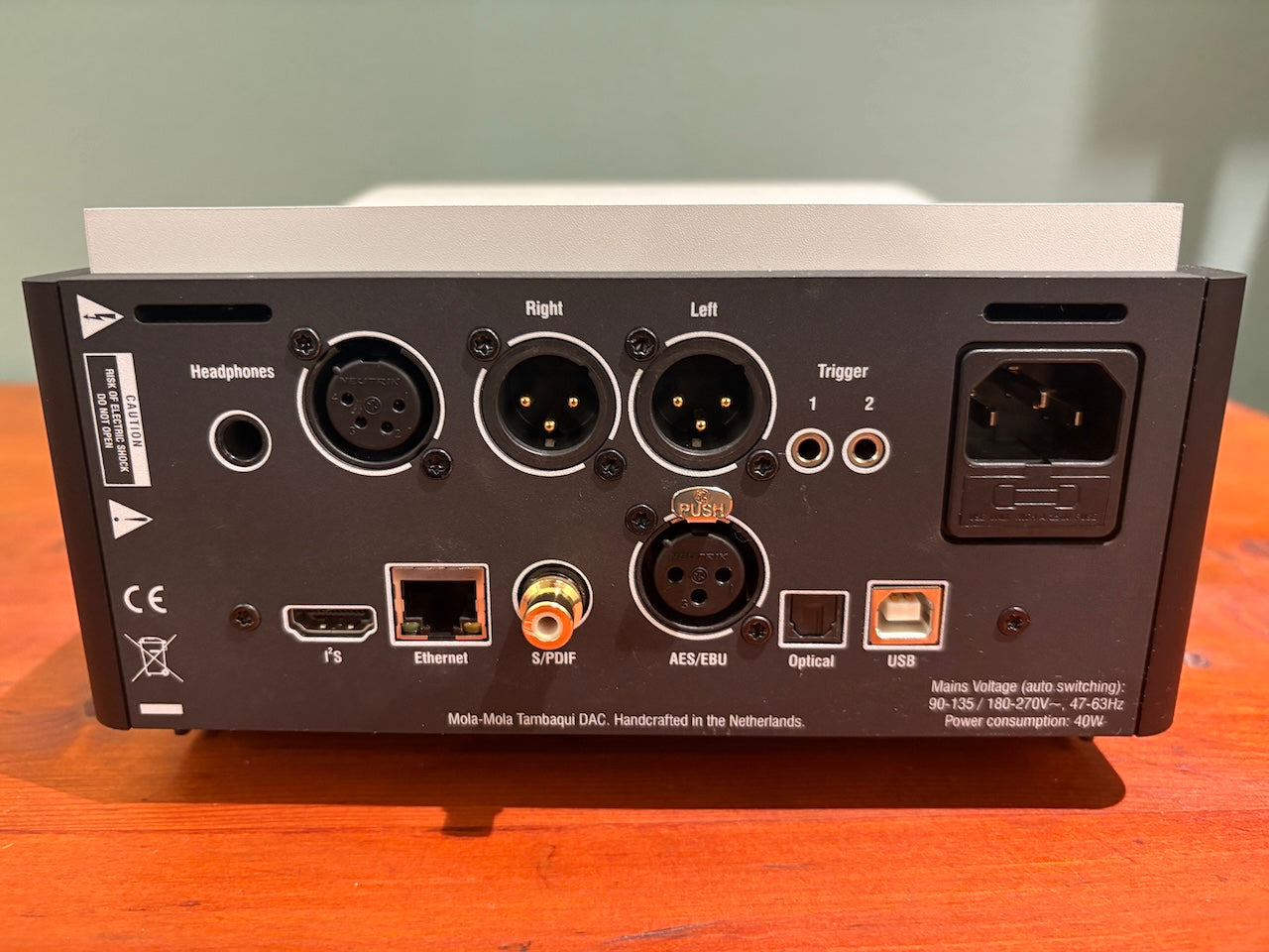 Mola Mola TAMBAQUI - Convertitore D/A - USATO