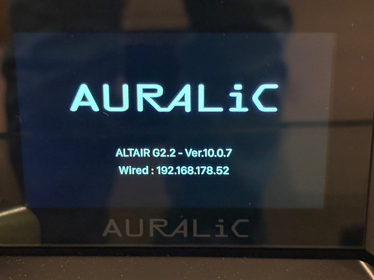 Streamer Audio Auralic Altair G2.2 SSD 4TB - Streamer/DAC/Preamp - EX DEMO