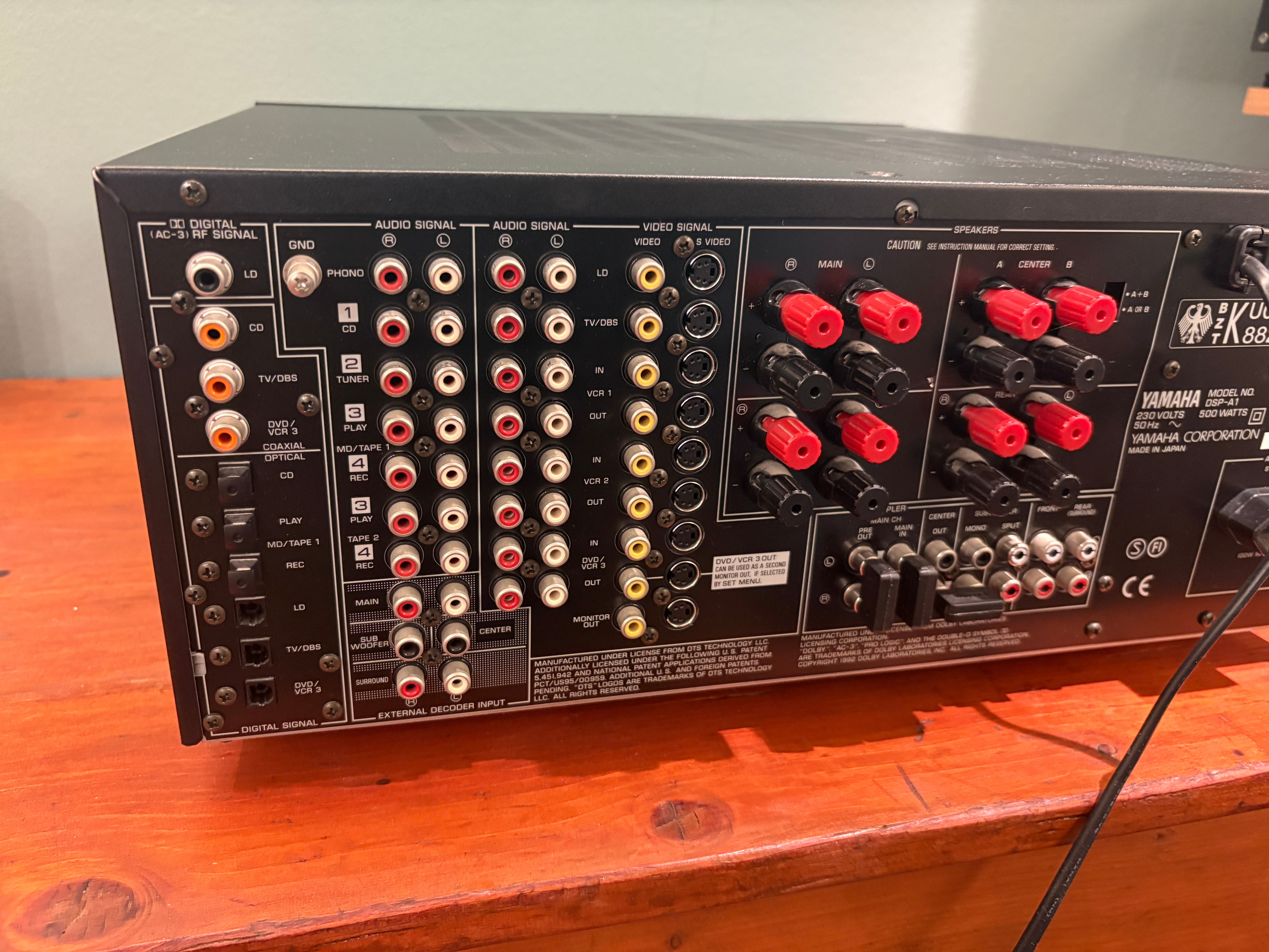 Yamaha DSP A1 - Audio Video Amplifier - USED
