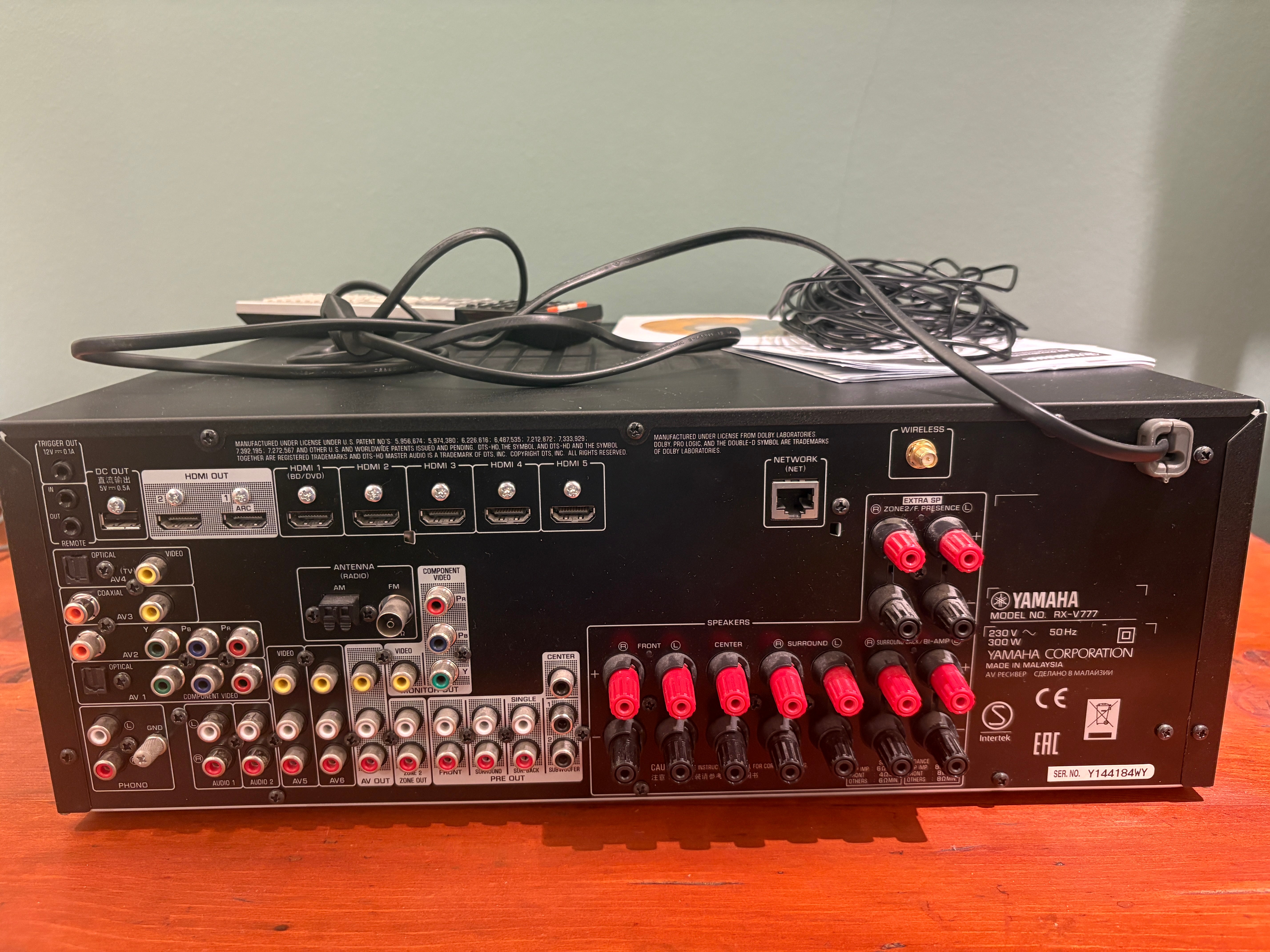 Yamaha RX-V777 - Amplificatore Audio Video - USATO