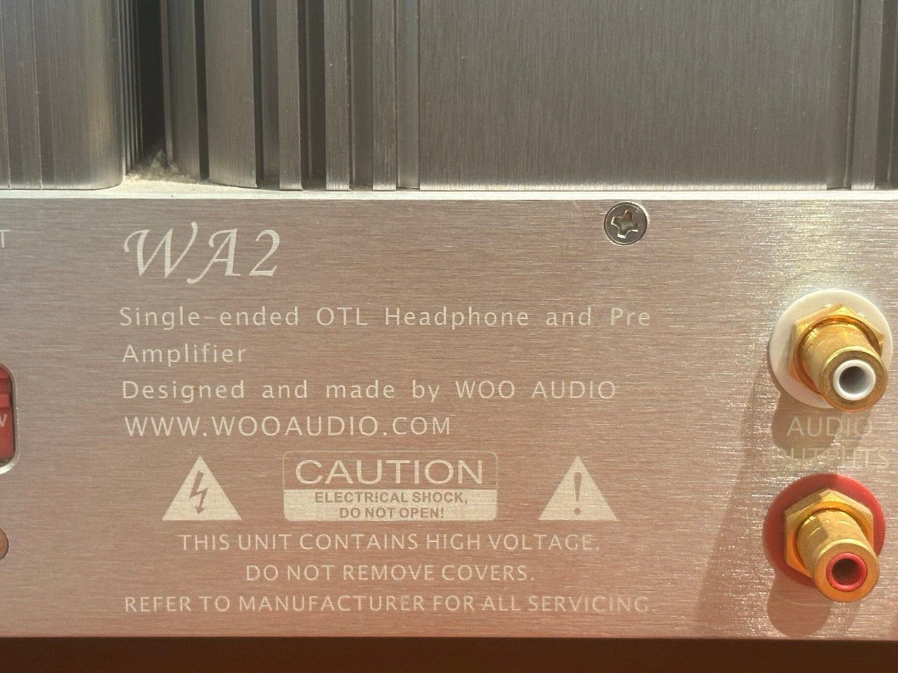 WOO Audio WA2 - Ampli Cuffie a valvole OTL - USATO