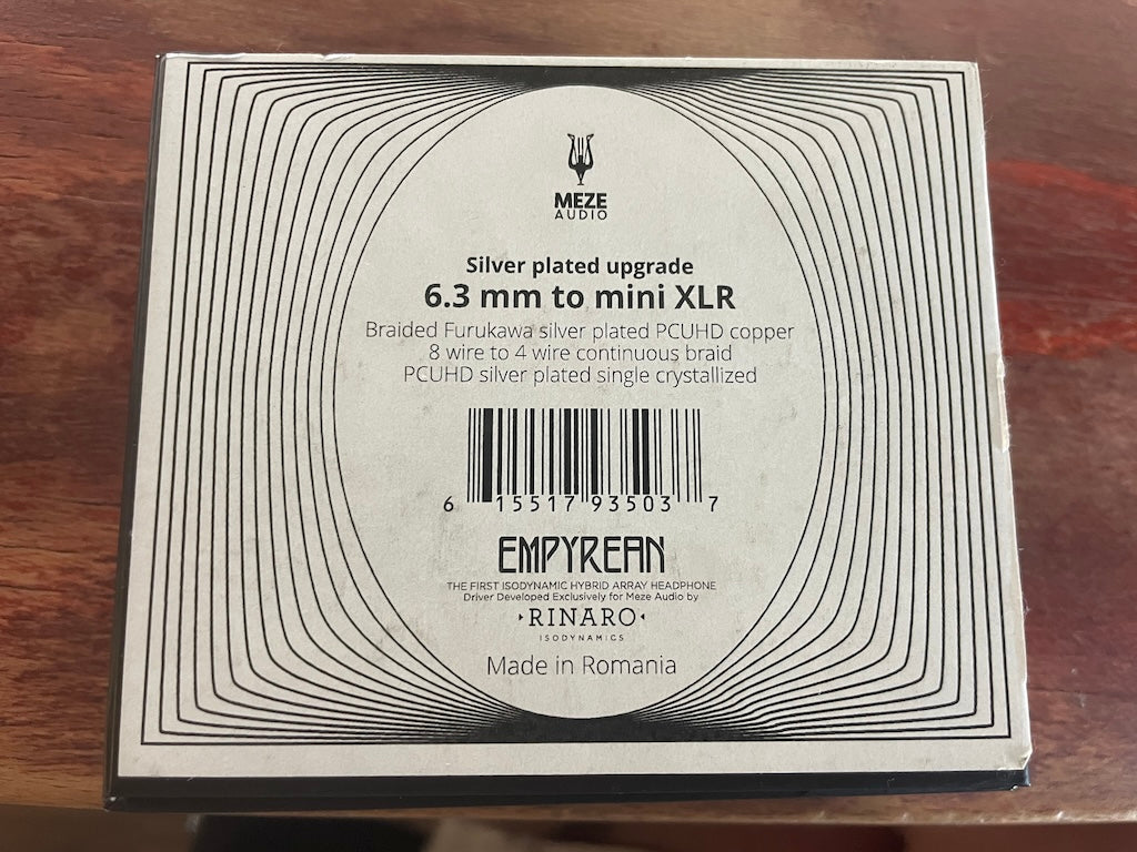 Meze Audio Empyrean/Elite cable th. 6.3mm - EX DEMO