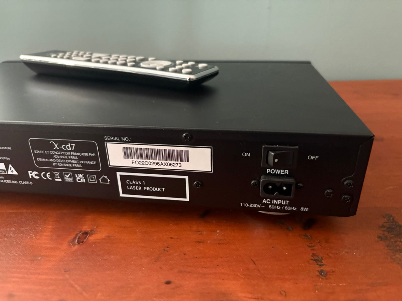 Advance Paris X-CD7 - Lettore CD integrato - USATO