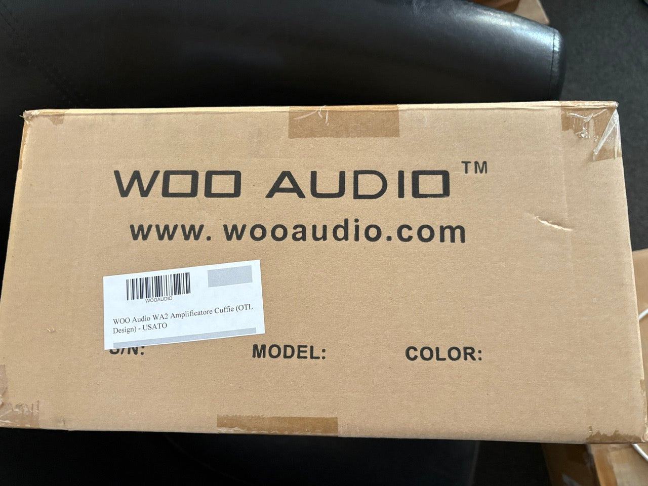 WOO Audio WA2 - Ampli Cuffie a valvole OTL - USATO