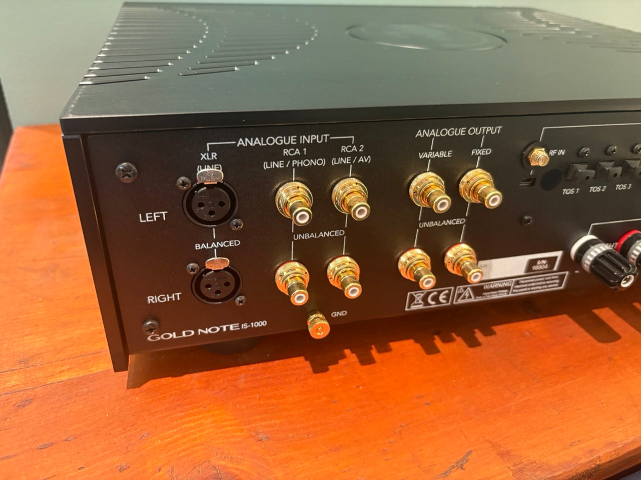 Gold Note IS-1000 DELUXE MKII - Amplificatore Integrato - USATO
