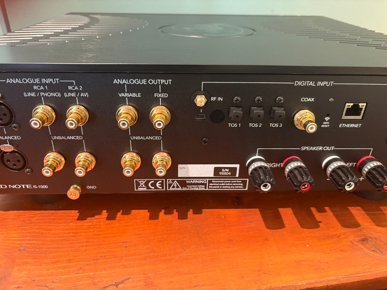 Gold Note IS-1000 DELUXE MKII - Amplificatore Integrato - USATO