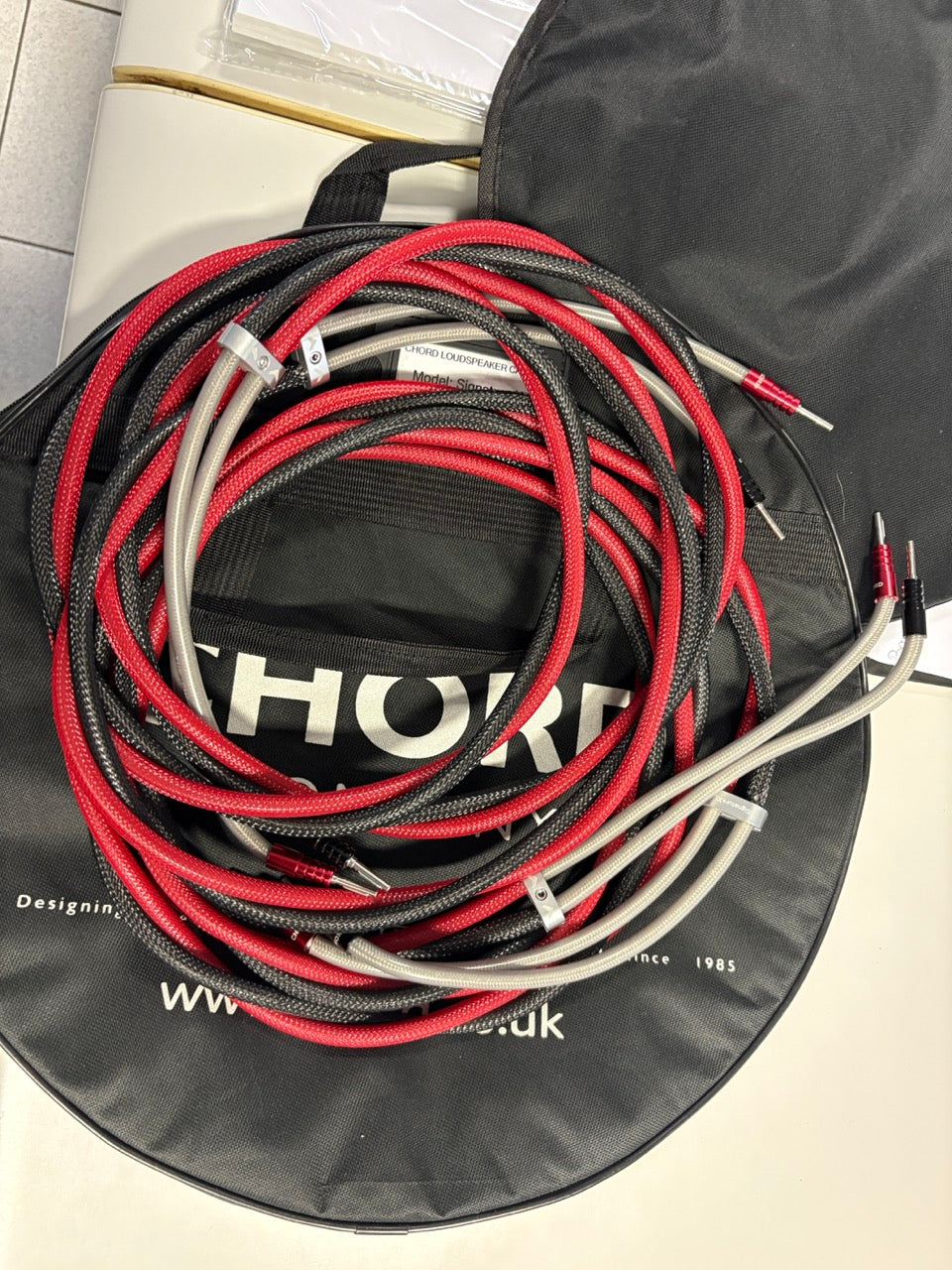 Chord Signature XL - Speaker Cable - Lautsprecherkabel 3m+3m - RESERVIERT