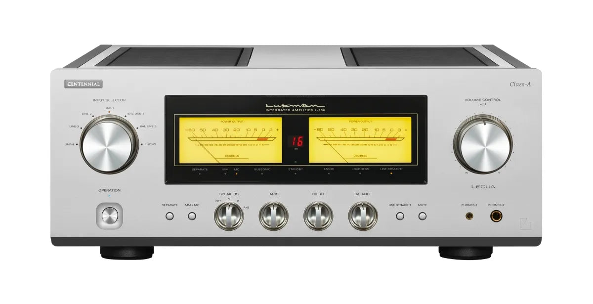 Luxman L-100 CENTENNIAL - Amplificatore integrato in Classe A (100th Anniversary) - PREORDINABILE