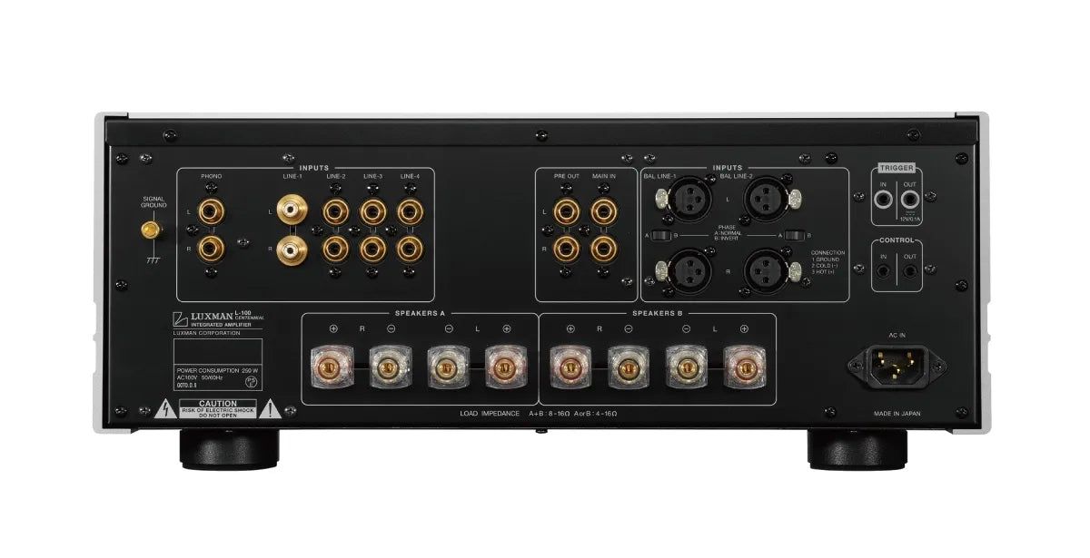 Luxman L-100 CENTENNIAL - Amplificatore integrato in Classe A (100th Anniversary) - PREORDINABILE