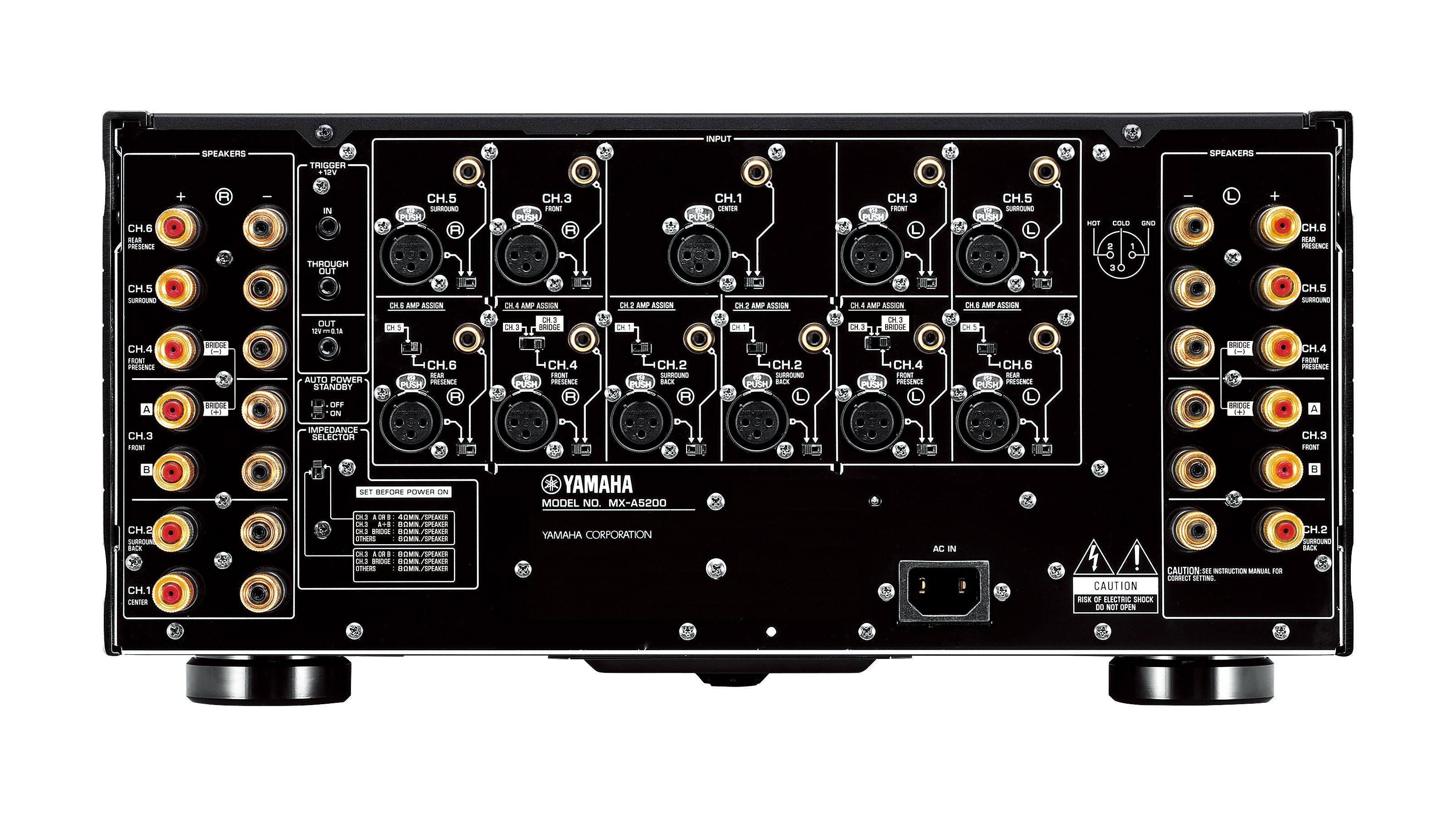 Yamaha MX-A5200 - Amplificatore Finale multicanale - PRENOTATO