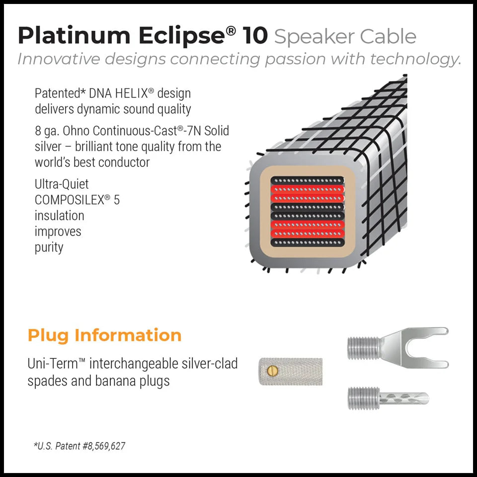 Wireworld PLATINUM ECLIPSE 10 - coppia di cavi di potenza