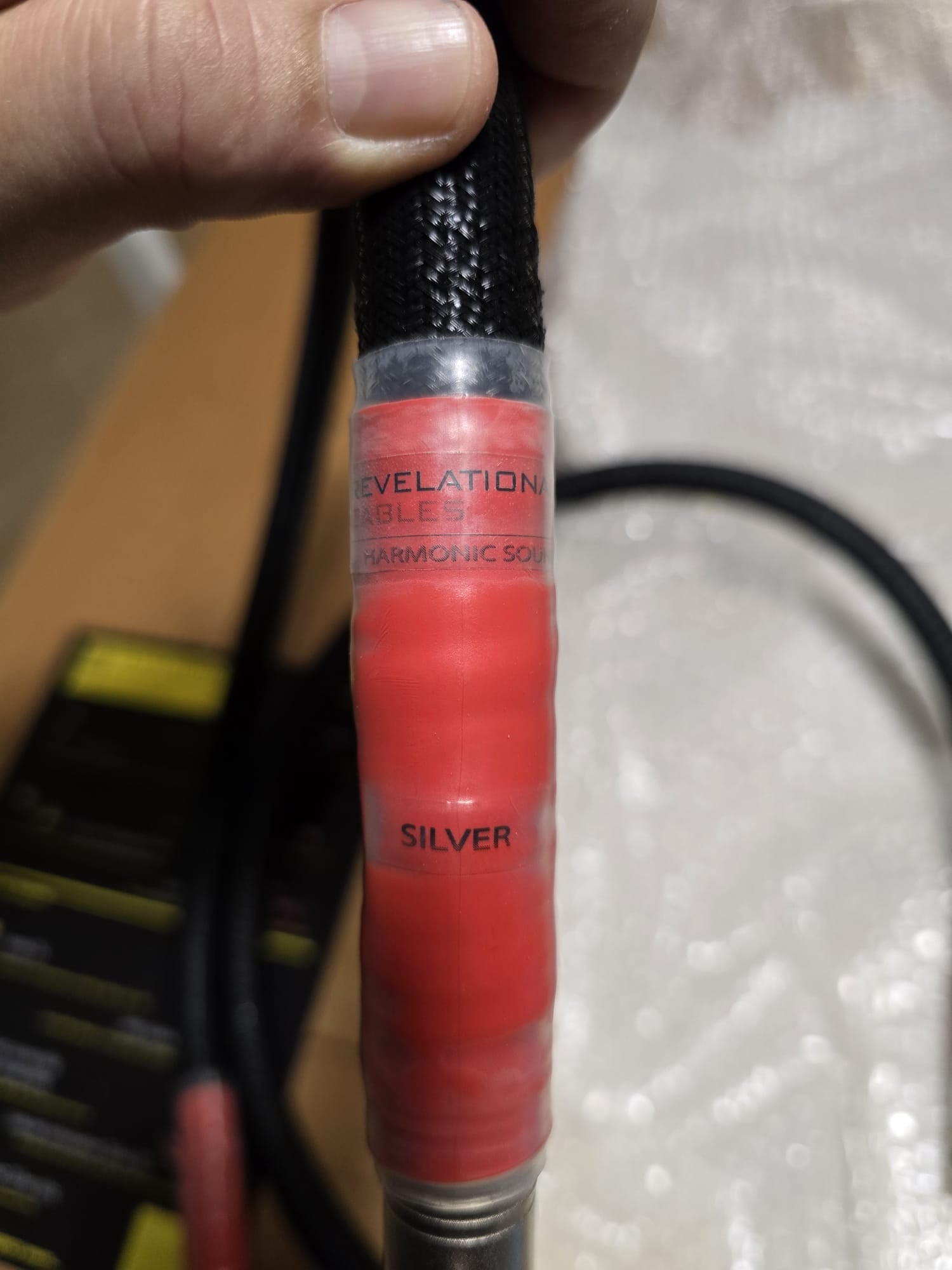 Revelation Cables Harmonic Sound Silver - Cavo di segnale stereo XLR 0,7m - USATO
