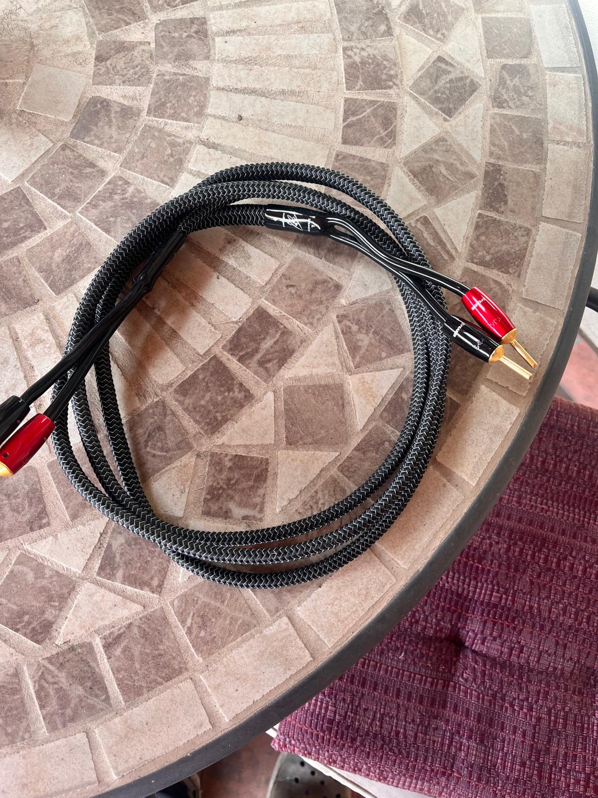 Audioquest Rocket 44 konfektioniert - Lautsprecherkabel 2,5m+2,5m - GEBRAUCHT