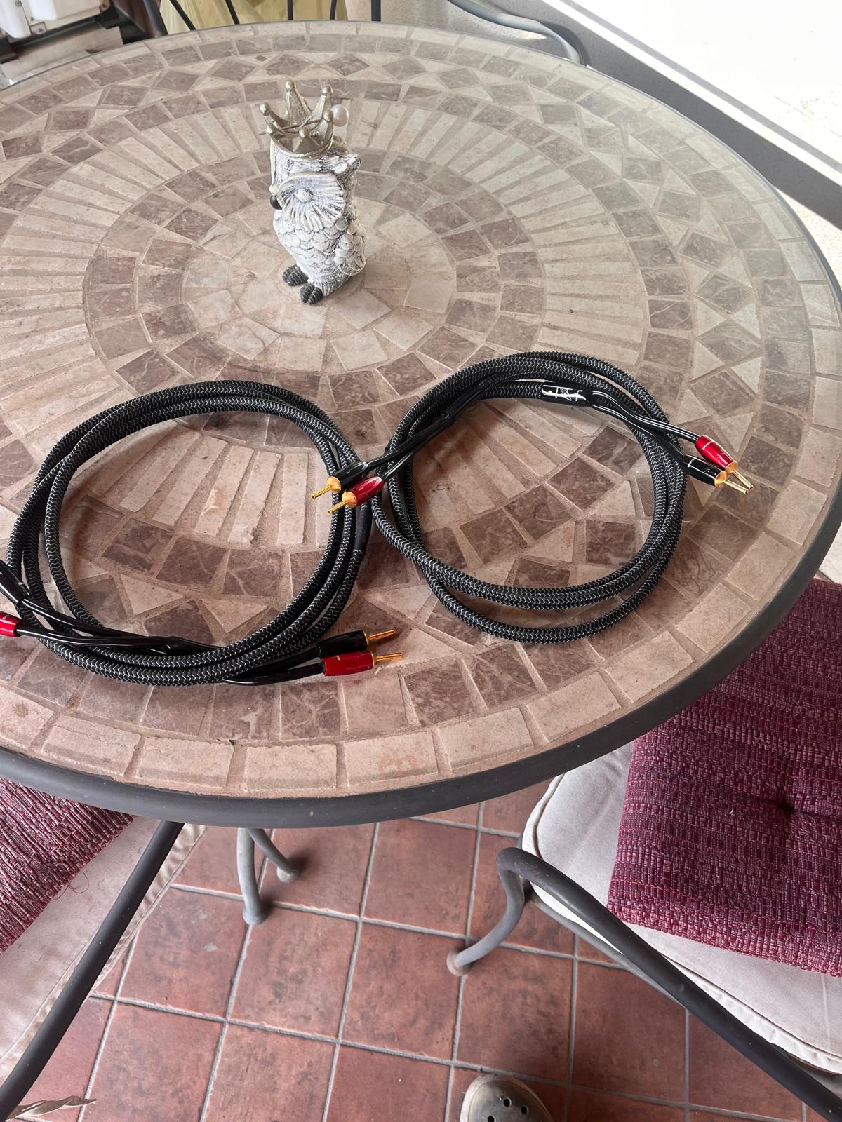 Audioquest Rocket 44 assemblato - Cavo di potenza 2,5m+2,5m - USATO