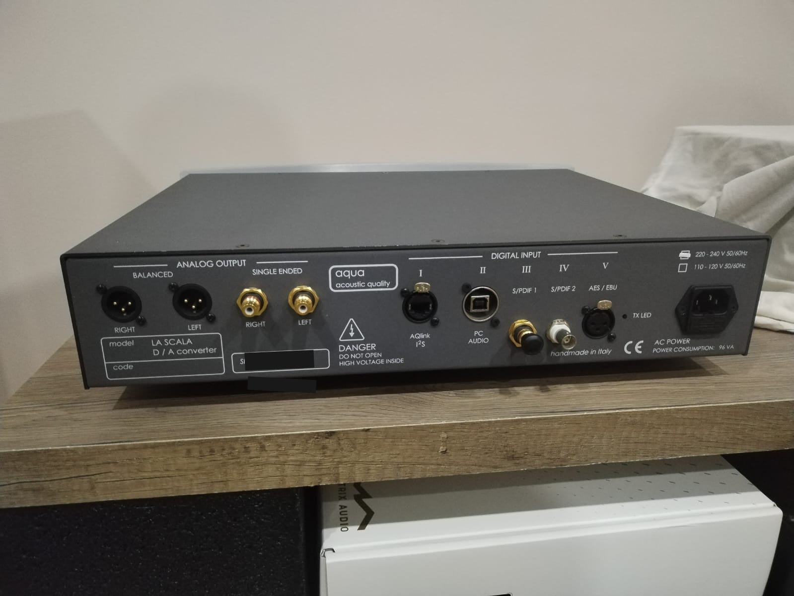 Aqua La Scala MKII Optologic - DAC - USATO