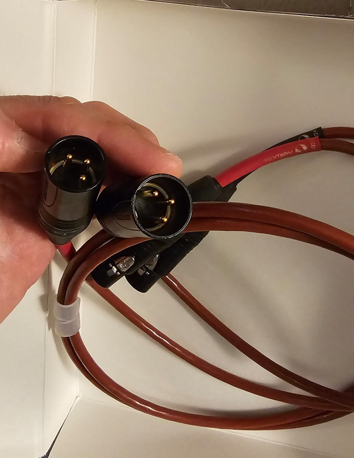 Nordost Red Dawn Leif LS - coppia di cavi di segnale XLR - USATO