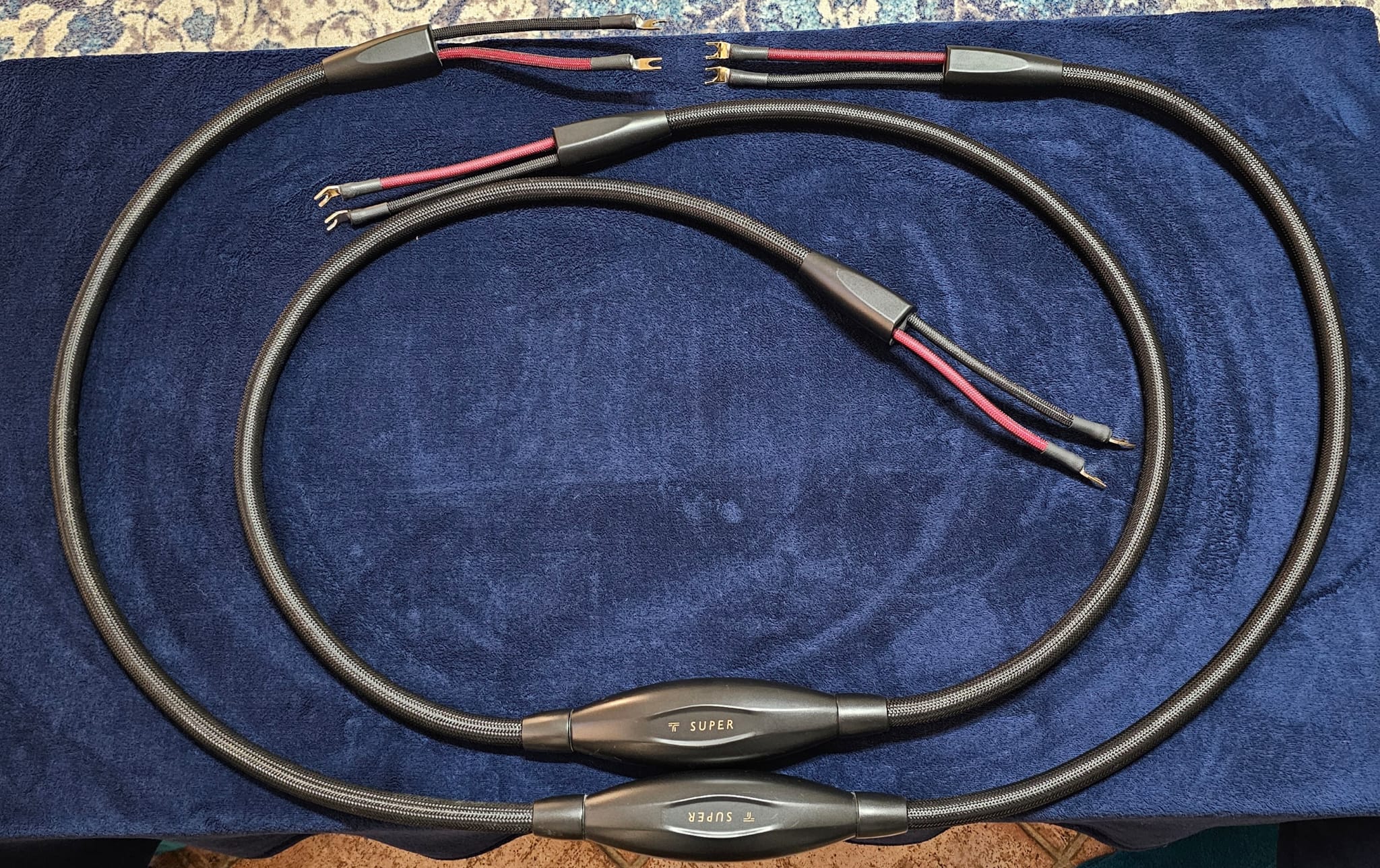 TRANSPARENT CABLE SSC SUPER SPEAKER CABLE 2,4m - coppia di cavi di potenza - speaker cables - USATO