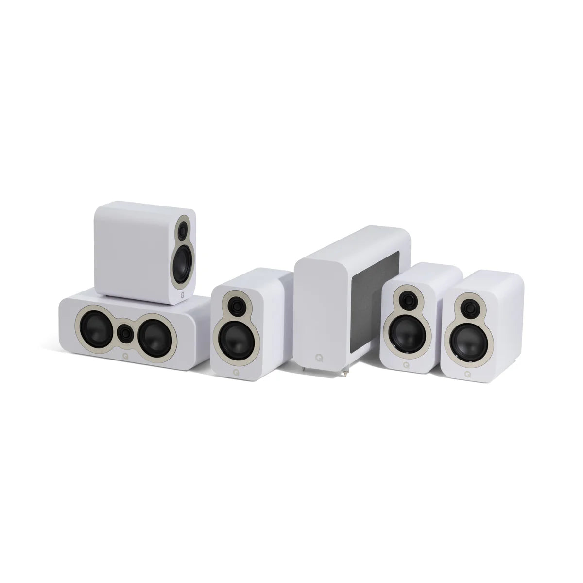 QAcoustics 3010c 5.1 CINEMA PACK - Sistema altoparlanti surround