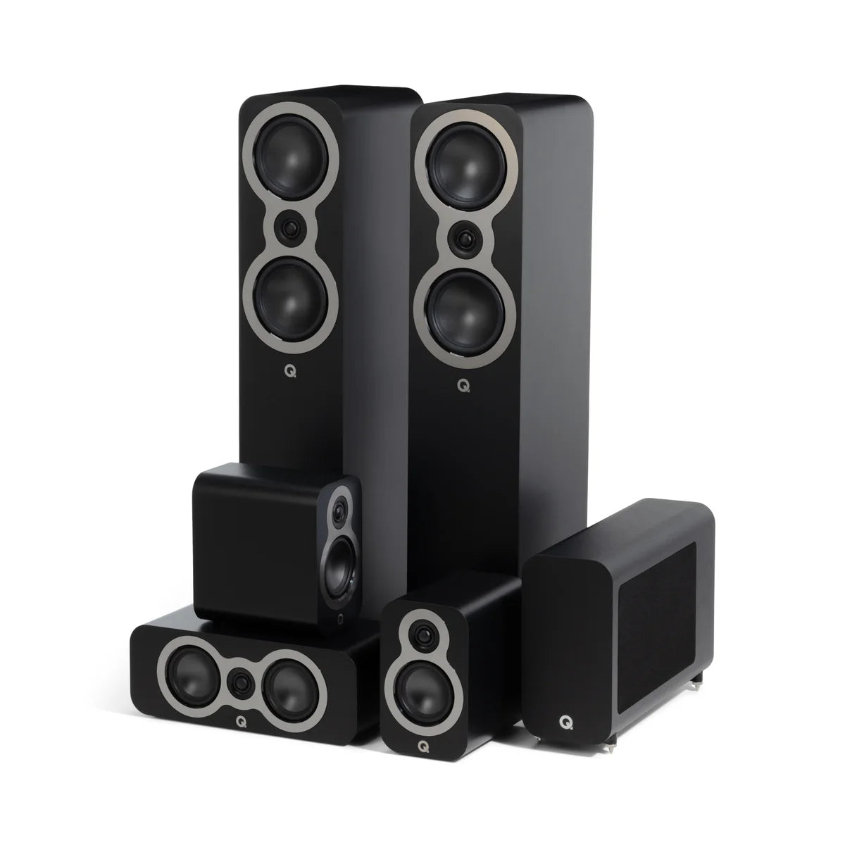 QAcoustics 3050c 5.1 CINEMA PACK - Sistema altoparlanti surround