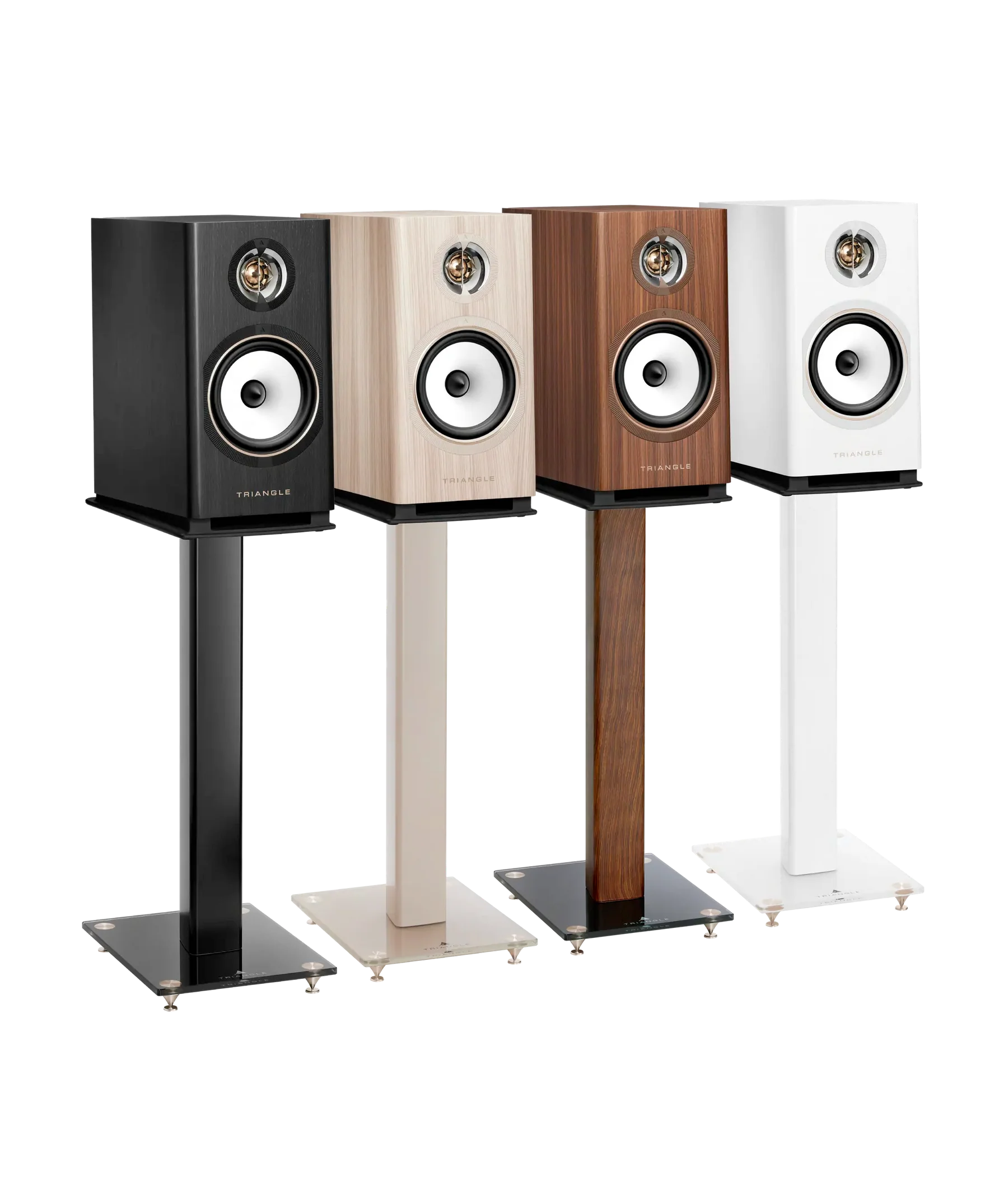 Triangle Solstice 3 - Coppia di diffusori da supporto - PRONTA CONSEGNA in BLACK ed in TEAK
