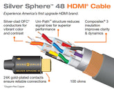 Wireworld SILVER SPHERE 48 HDMI - cavo HDMI