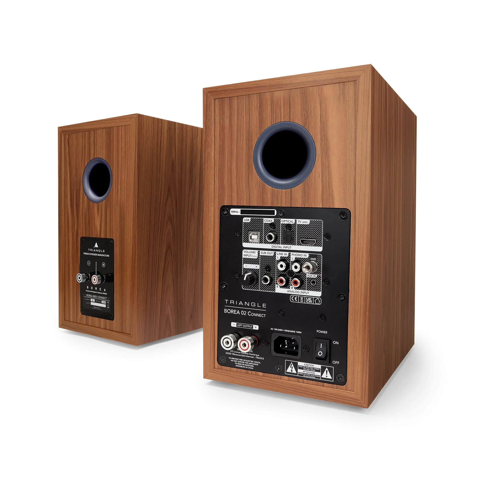 Triangle Borea BR02 CONNECT - Coppia di diffusori da stand Bluetooth - (CHIEDERE DISPONIBILITÀ COLORI)