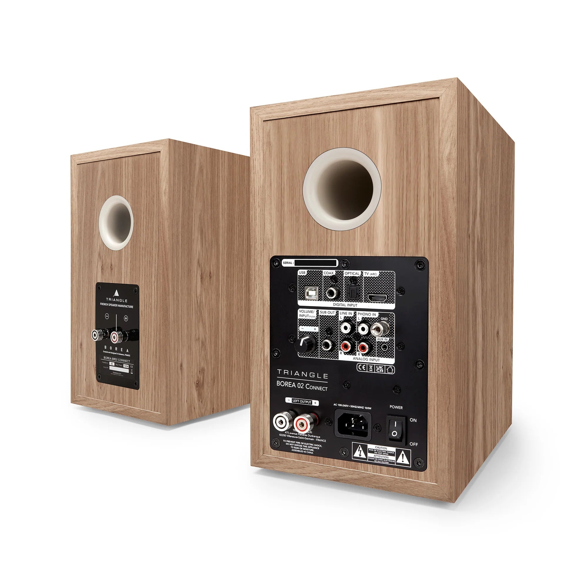 Triangle Borea BR02 CONNECT - Coppia di diffusori da stand Bluetooth - (CHIEDERE DISPONIBILITÀ COLORI)