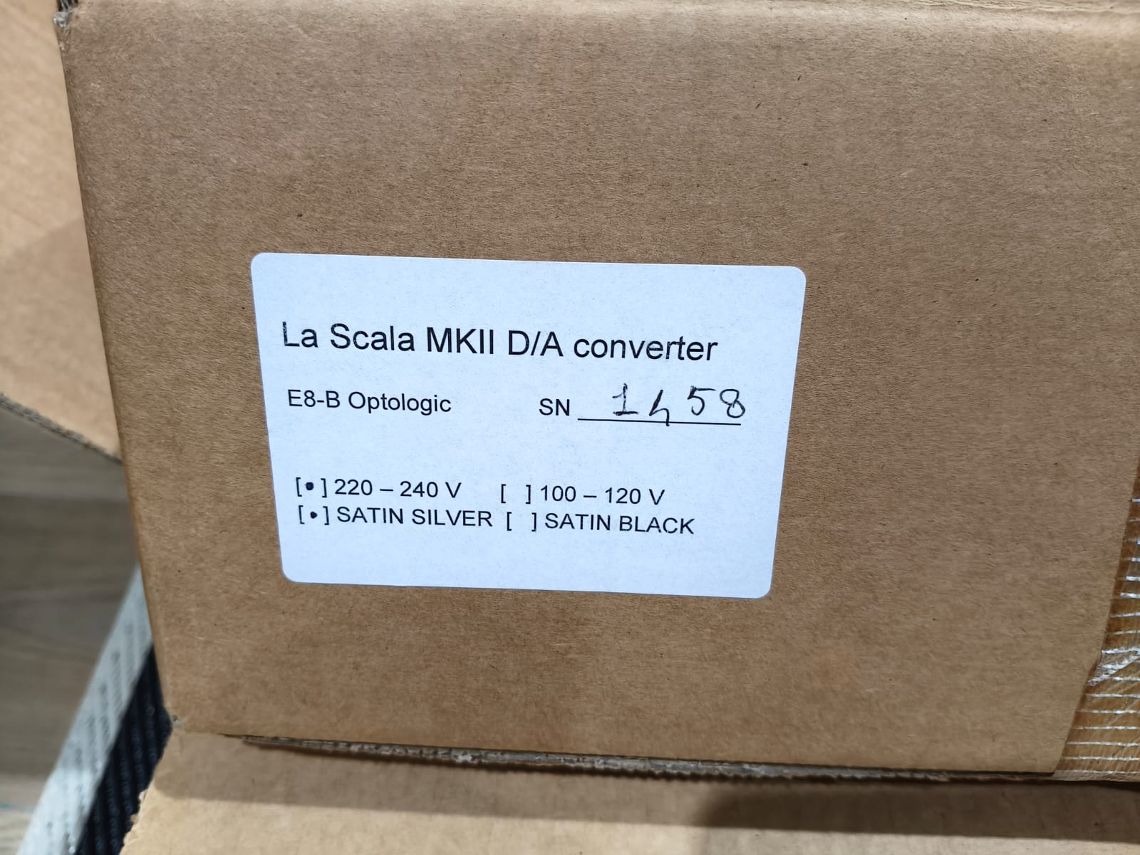Aqua La Scala MKII Optologic - DAC - USATO