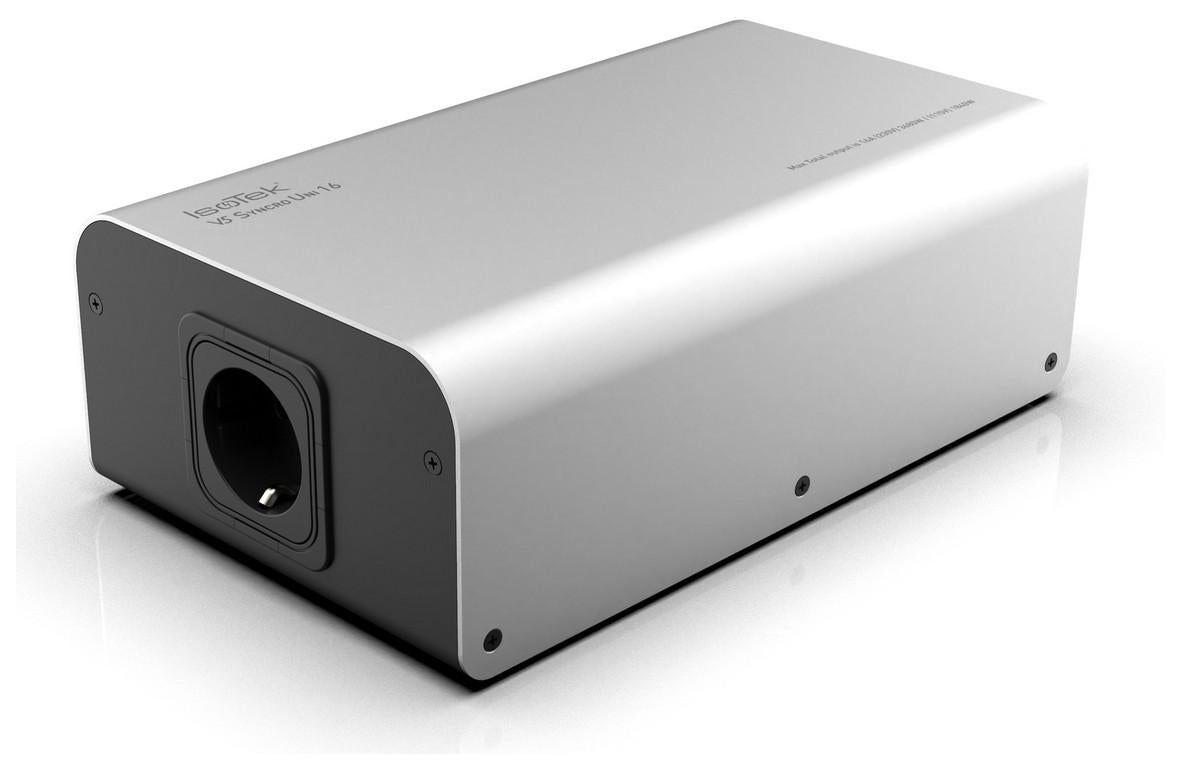 IsoTek V5 Syncro Uni 16 - Dispositivo di blocco corrente continua attivo 16 Amp