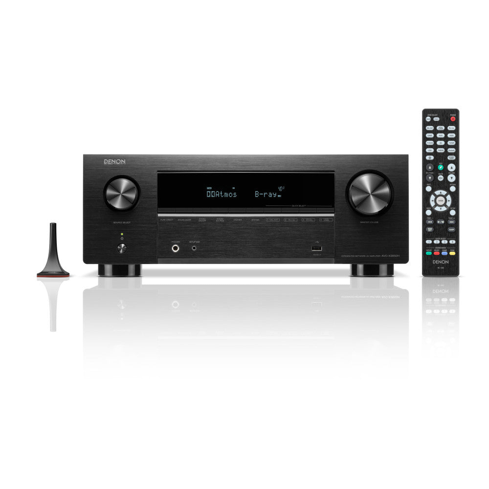 Denon AVR-X2850H - Sintoamplificatore AV 8K a 7.2 canali