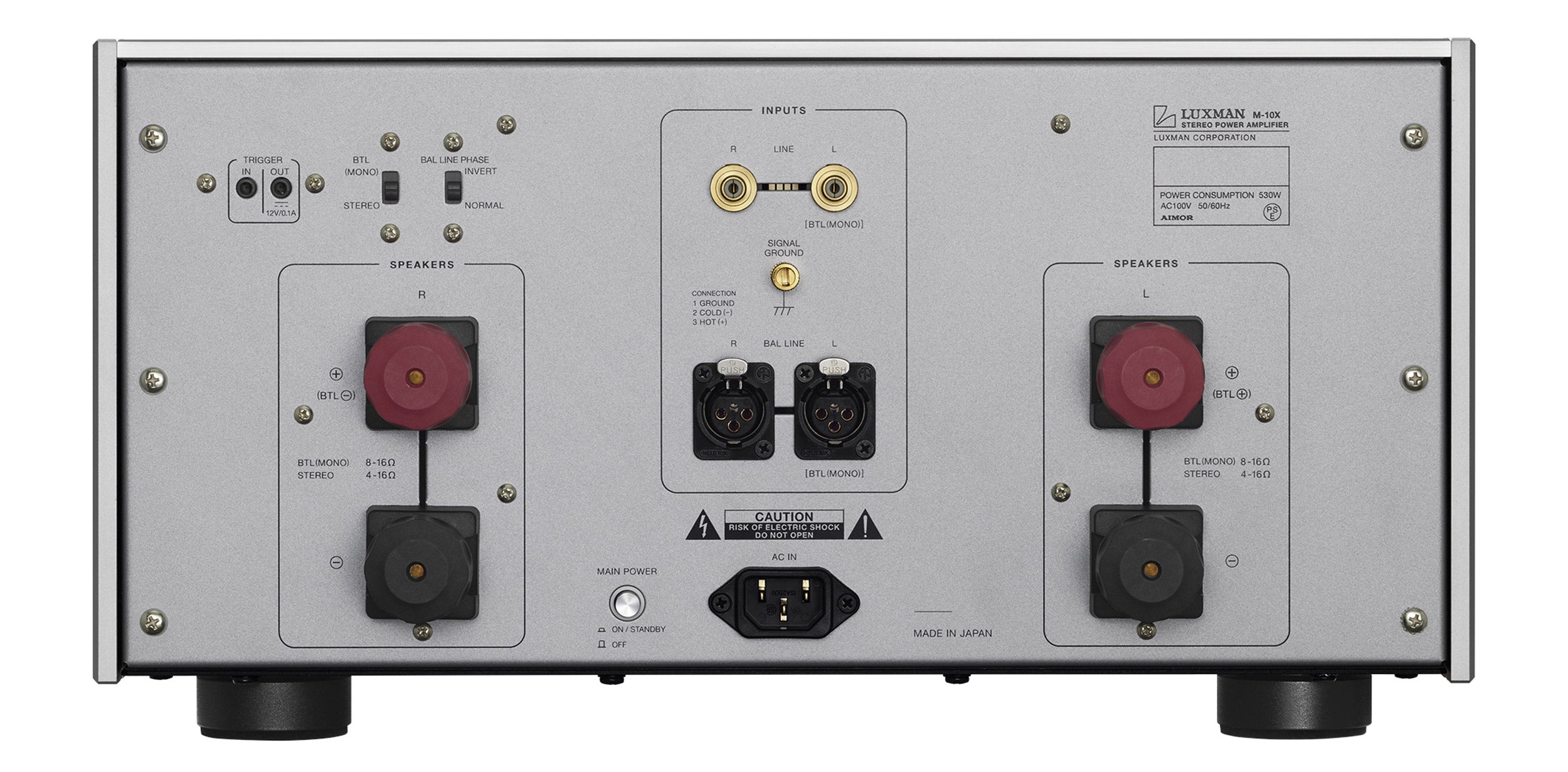 Luxman M-10X - Stereo Power Amplifier