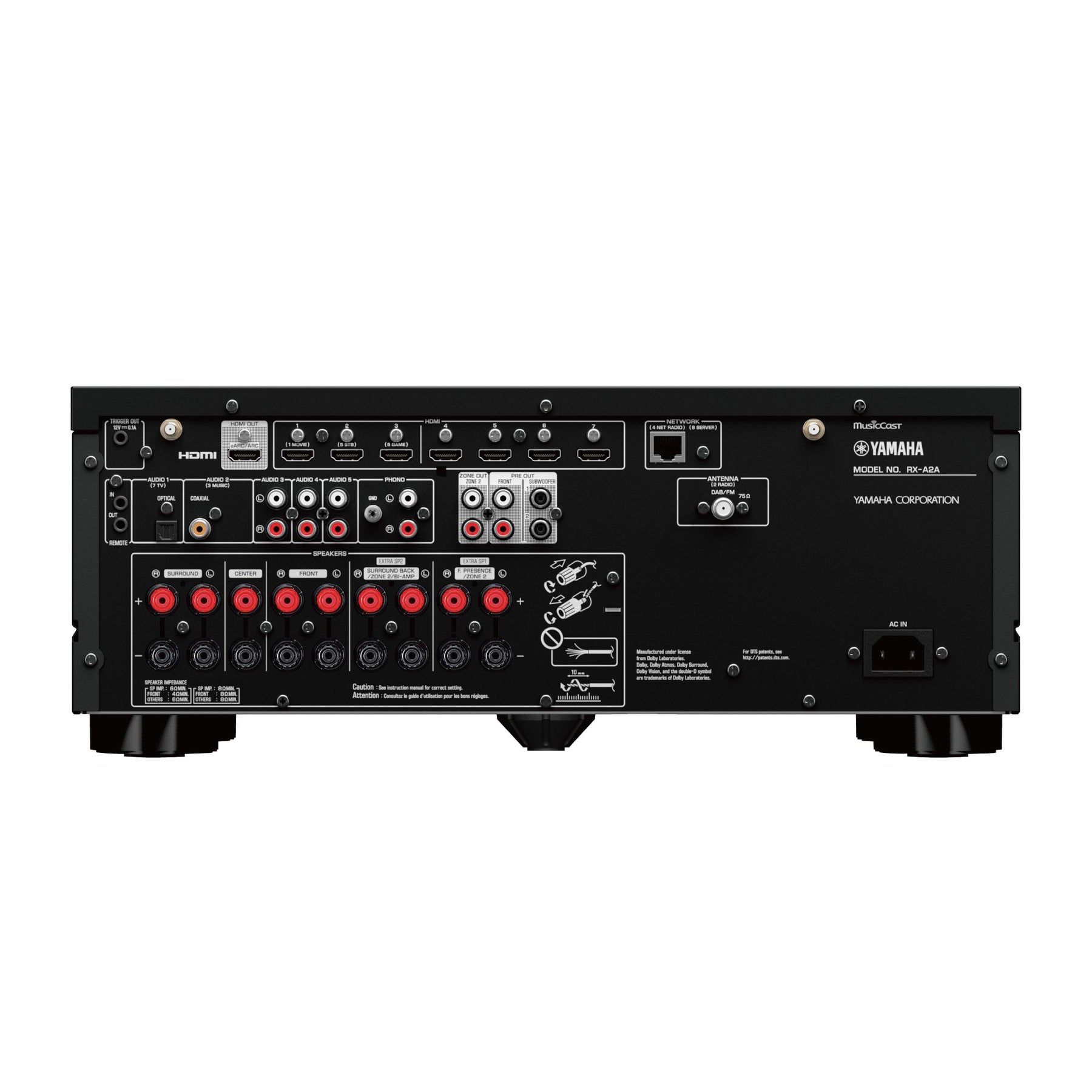 Yamaha RX-A2A - Sintoamplificatore Audio Video