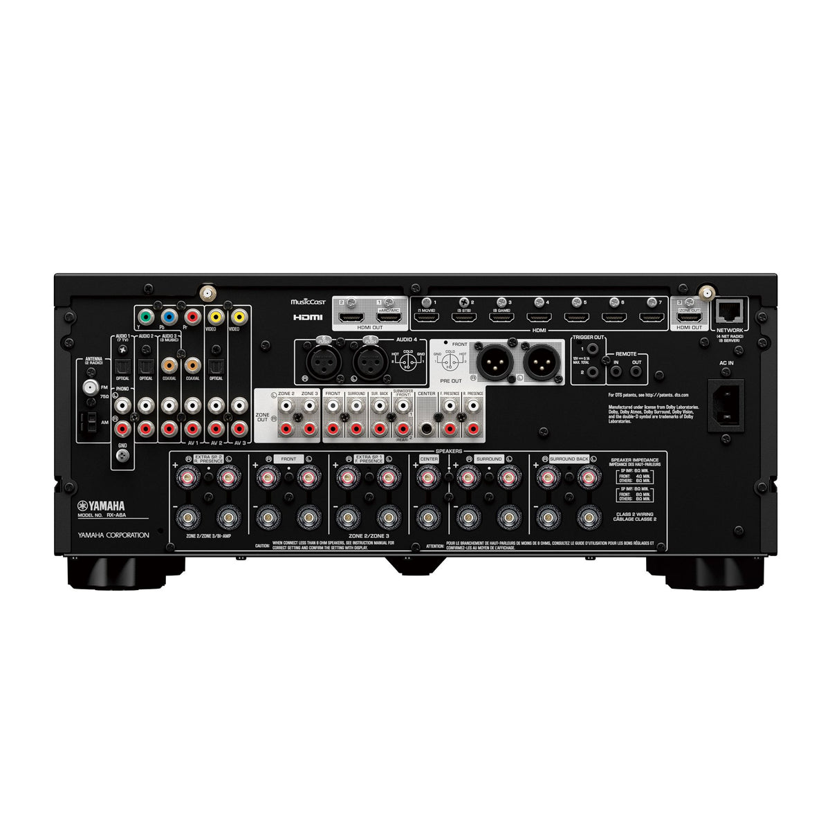 Yamaha RX-A6A - Sintoamplificatore Audio Video